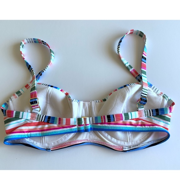 Athena Bikini Top Underwire Stripe Multi Color - Picture 3 of 4